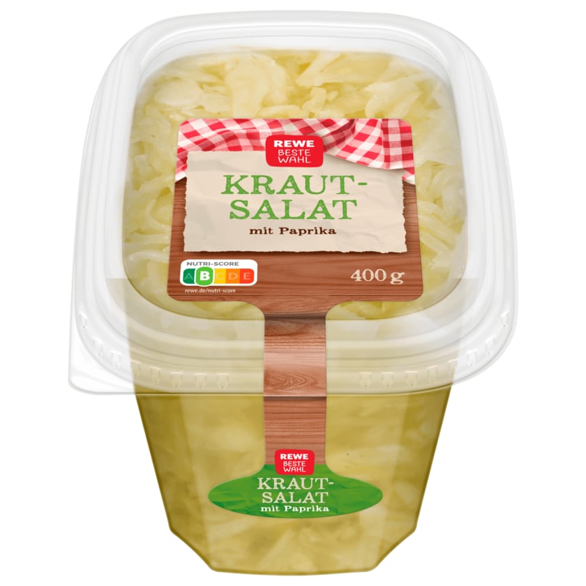 REWE Beste Wahl Krautsalat mit Paprika 400g